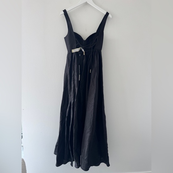 ACLER NWT Sandgate Black Midi Dress 2 - Picture 10 of 12